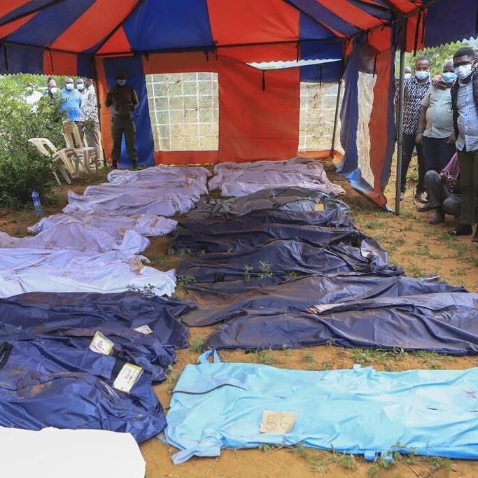 Kenya doomsday cult deaths top 400 as detectives exhume 12 more bodies, with the pastor in custody